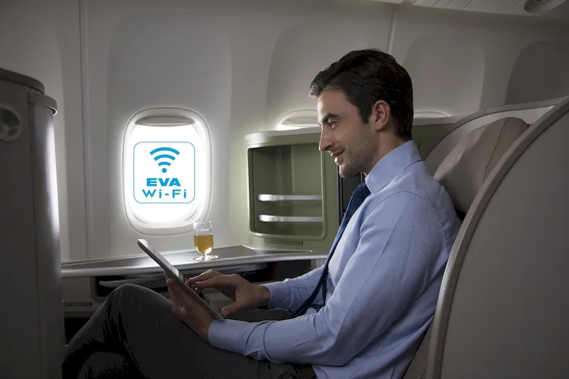 EVA AIR NÂNG CẤP VÀ RA MẮT DỊCH VỤ WIFI MIỄN PHÍ MỚI VÀO THÁNG 7/2025