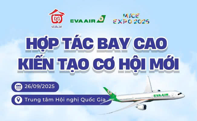 ĐẠI GIA QUỐC TẾ – NHÀ TÀI TRỢ VÀNG VIETNAM MICE EXPO 2025